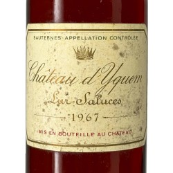 Chateau d'Yquem 1967, Sauternes 750ml